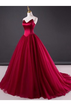 Ball Gown Sweetheart Long Prom Dresses Formal Evening Dresses 601103