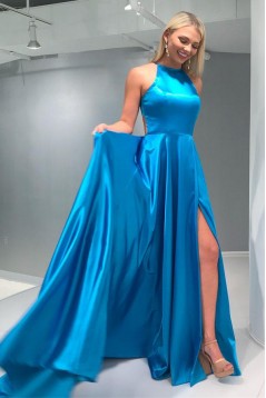 A-Line Long Prom Dresses Formal Evening Dresses 601332