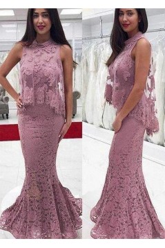 Mermaid Lace Long Prom Dress Formal Evening Dresses 601468