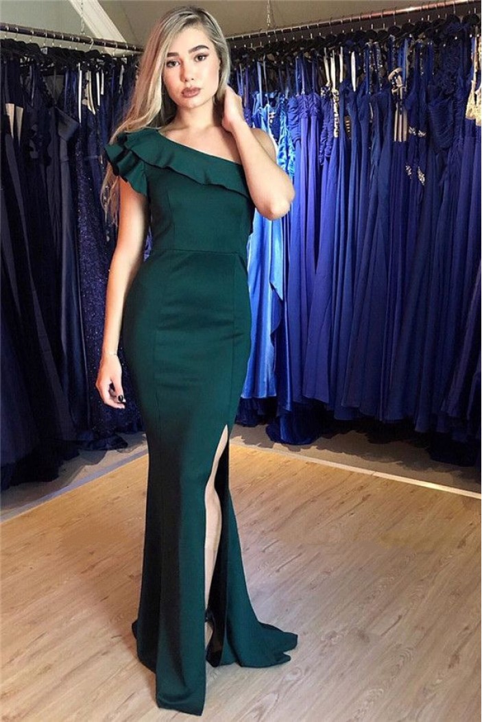 Mermaid Off-the-Shoulder Long Prom Dress Formal Evening Dresses 601479