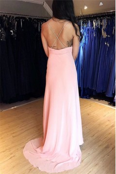 Sheath Lace Long Prom Dress Formal Evening Dresses 601611
