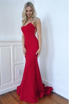 Elegant Mermaid Long Prom Dress Formal Evening Dresses 601626