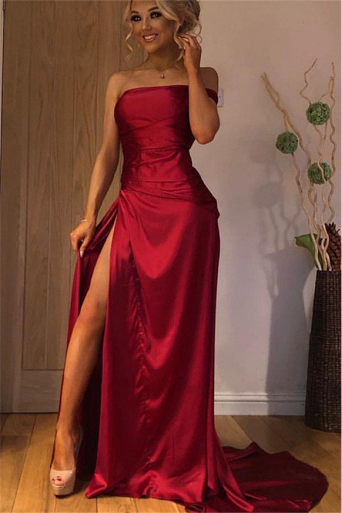 Sheath/Column Long Prom Dress Formal Evening Dresses 601627