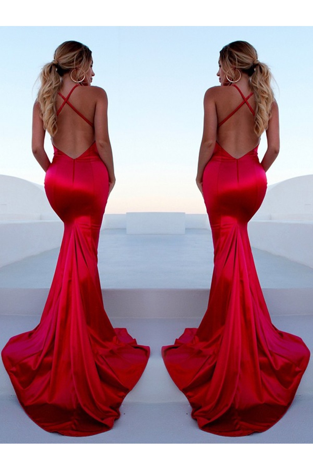 Prom Dresses 2024 Long Red Mona Alexina