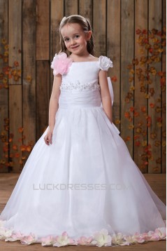 A-Line Floor-Length Flower Girl Dresses 2050006