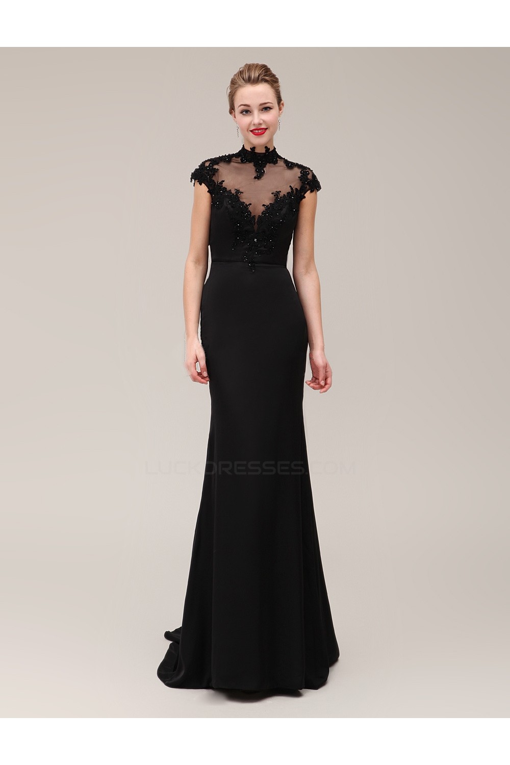 long black beaded dress