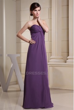 Elegant Sweetheart Floor-Length 3/4 Sleeve Chiffon Mother of the Bride Dresses with A Jacket 2040002