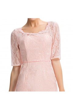 Short Pink Lace Mother of The Bride Dresses 602153