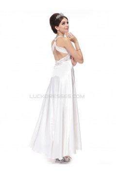 A-line V-neck Beaded Wedding Dresses WD010033