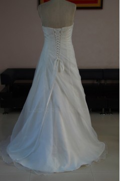 A-line Sweetheart Floor Length Bridal Wedding Dresses WD010086