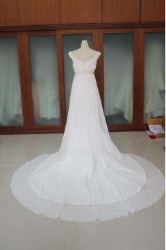 Trumpet/Mermaid Chapel Train Bridal Wedding Dresses WD010109