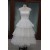 A-line Straps Floor Length Tea Length Lace Bridal Wedding Dresses WD010110