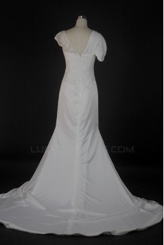 Sheath/Column Bridal Wedding Dresses WD010130