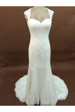 Trumpet/Mermaid Lace Bridal Wedding Dresses WD010164