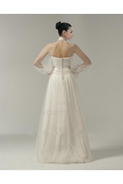 A-line Strapless Bridal Wedding Dress WD010237