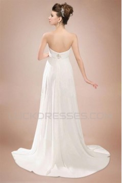 Empire Sweetheart Chiffon Bridal Wedding Dresses WD010349