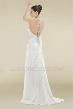 Elegant Sheath/Column Bridal Wedding Dresses WD010377