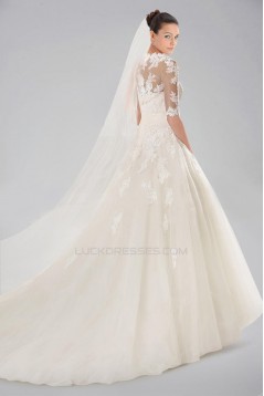 Ball Gown Strapless Lace Bridal Wedding Dresses with A Jacket WD010382