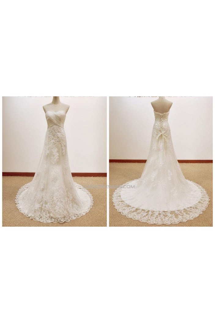 Elegant Sweetheart Lace Bridal Gown Wedding Dress WD010433