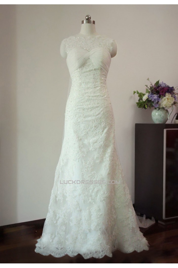 Elegant Lace Bridal Gown Wedding Dress WD010447