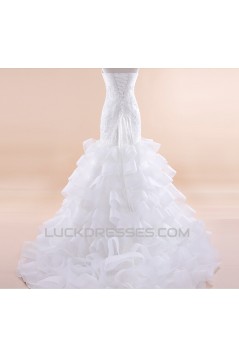 Trumpet/Mermaid Sweetheart Lace Bridal Wedding Dresses WD010502