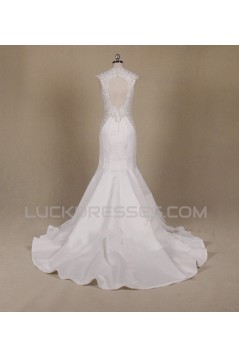 Trumpet/Mermaid Lace Bridal Wedding Dresses WD010554