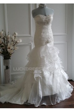 Trumpet/Mermaid Sweetheart Bridal Wedding Dresses WD010568