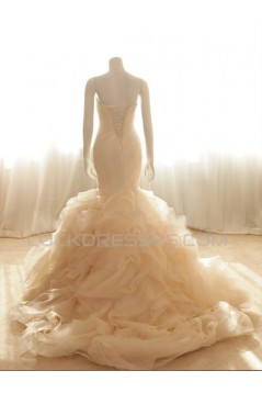 Trumpet/Mermaid Sweetheart Bridal Wedding Dresses WD010589