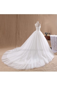 Ball Gown Strapless Bridal Wedding Dresses WD010601