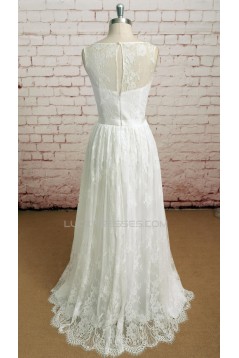 A-line Lace Bridal Wedding Dresses WD010647