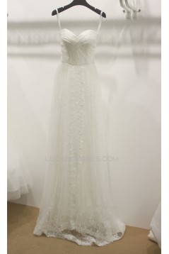 Sheath/Column Sweetheart Lace Bridal Wedding Dresses WD010661