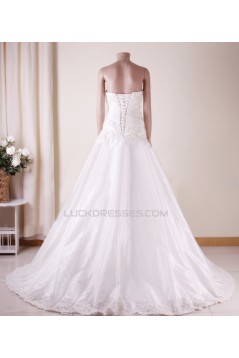 A-line Sweetheart Lace Bridal Gown Wedding Dress WD010783