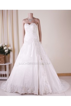 A-line Sweetheart Lace Bridal Gown Wedding Dress WD010783