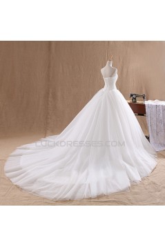 Ball Gown Strapless Bridal Wedding Dresses WD010807