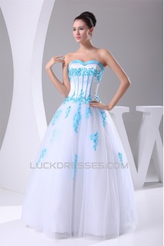 Ball Gown Sweetheart Sleeveless Beaded Wedding Dresses 2030017