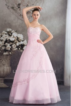 Ball Gown Beaded Sweetheart Sleeveless Wedding Dresses 2030066