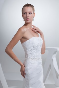 Beautiful Sleeveless Mermaid/Trumpet Beaded Lace Wedding Dresses 2030070