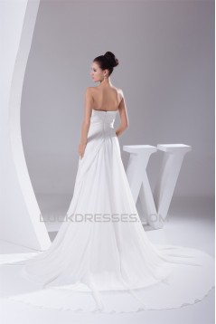 A-Line Sweetheart Beaded Applique Sweet Wedding Dresses 2030092