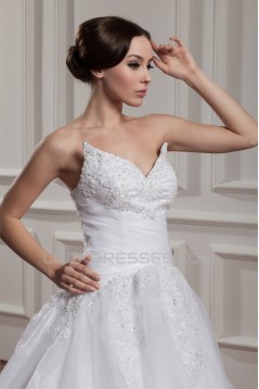 Wonderful A-Line Sweetheart Sleeveless Lace Floor-Length Wedding Dresses 2031064