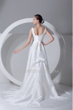 A-Line Square Sleeveless New Arrival Wedding Dresses 2031201