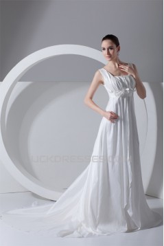 A-Line Square Sleeveless New Arrival Wedding Dresses 2031201