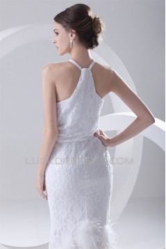 Satin Lace Mermaid/Trumpet Sleeveless Scoop Best Wedding Dresses 2031275