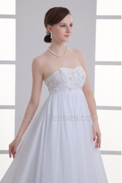 Unique Design Empire Sweetheart Chiffon Wedding Dresses Maternity Wedding Dresses 2031411