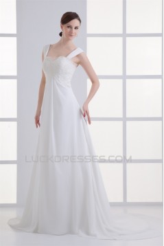 Wonderful Sweetheart Chiffon Lace Sheath/Column Wedding Dresses Maternity Wedding Dresses 2031433