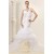 Trumpet/Mermaid One-Shoulder Court Train Beaded Wedding Dresses 2031455