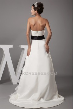 Soft Sweetheart Satin Taffeta Wedding Dresses 2030155