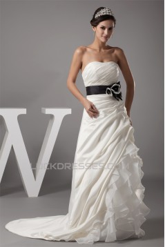 Soft Sweetheart Satin Taffeta Wedding Dresses 2030155