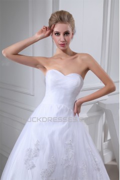 A-Line Sleeveless Satin Lace Fine Netting Best Wedding Dresses with A Lace Jacket 2030346