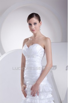 Sweetheart Organza Taffeta New Arrival Wedding Dresses 2030481