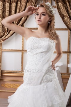 A-Line Sweetheart Sleeveless Lace Wedding Dresses 2030563